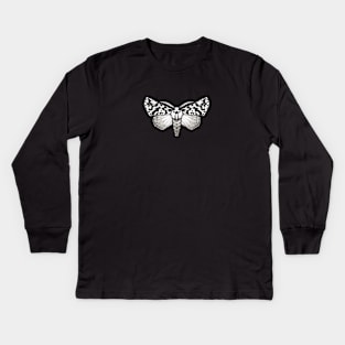 North Island Lichen Moth Kids Long Sleeve T-Shirt